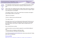 Desktop Screenshot of consentingadults.org
